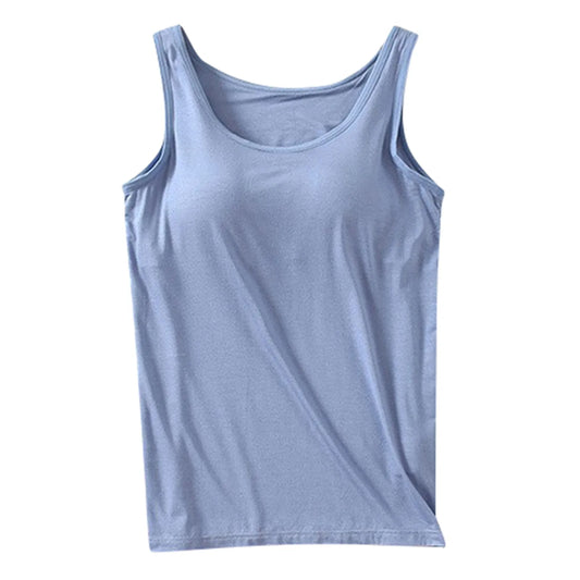 Women's Tank Tops With Built In Bra