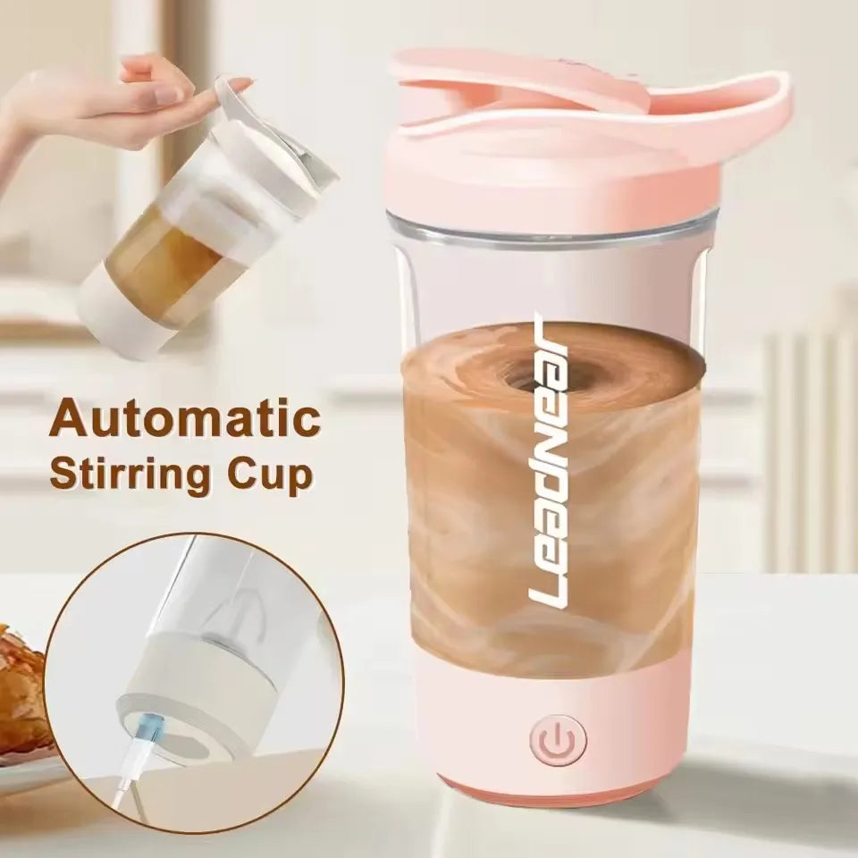 Electric Shaker Bottle Portable