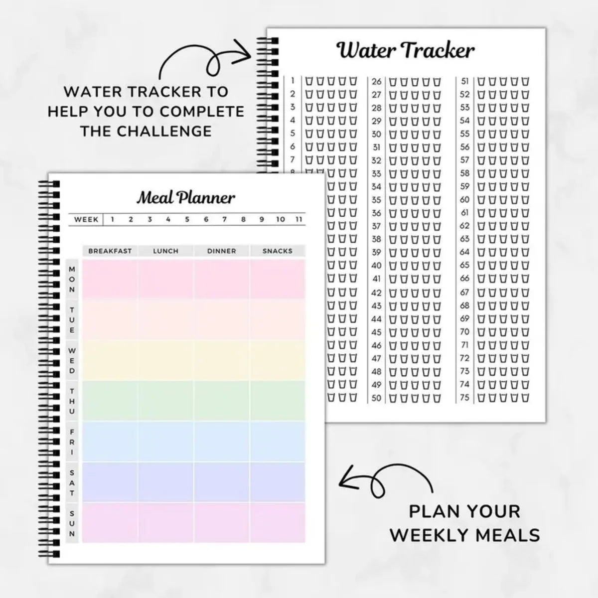 Habit Log Notebook for Daily Progress Tracking