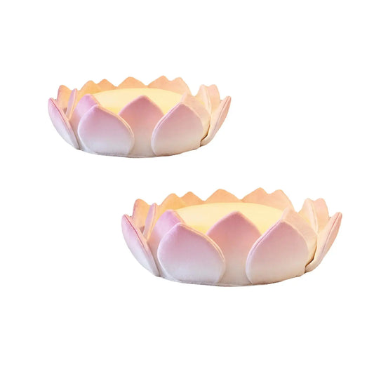 Lotus Flower Shaped Cushion Detachable