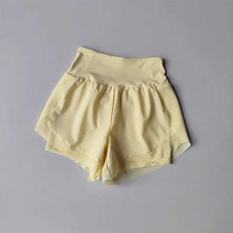 Women's Shorts Mesh 2 In 1 athletic Shorts