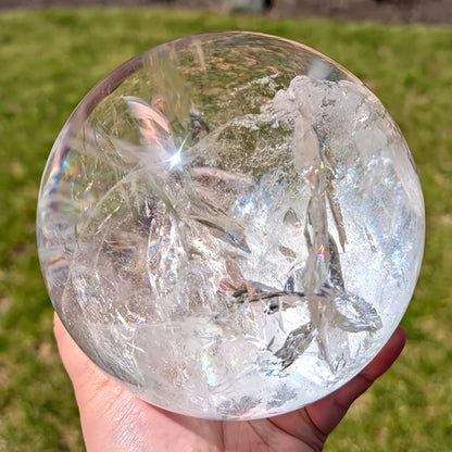 Large Elegant Clear Quartz Crystal