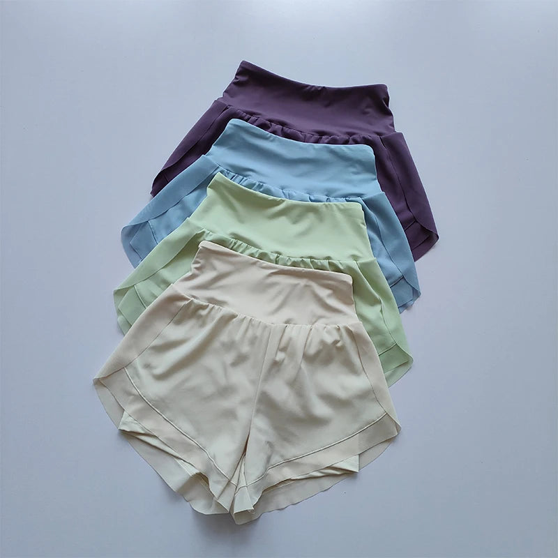 Women's Shorts Mesh 2 In 1 athletic Shorts