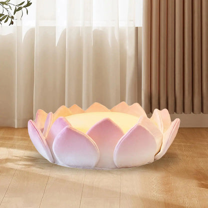 Lotus Flower Shaped Cushion Detachable