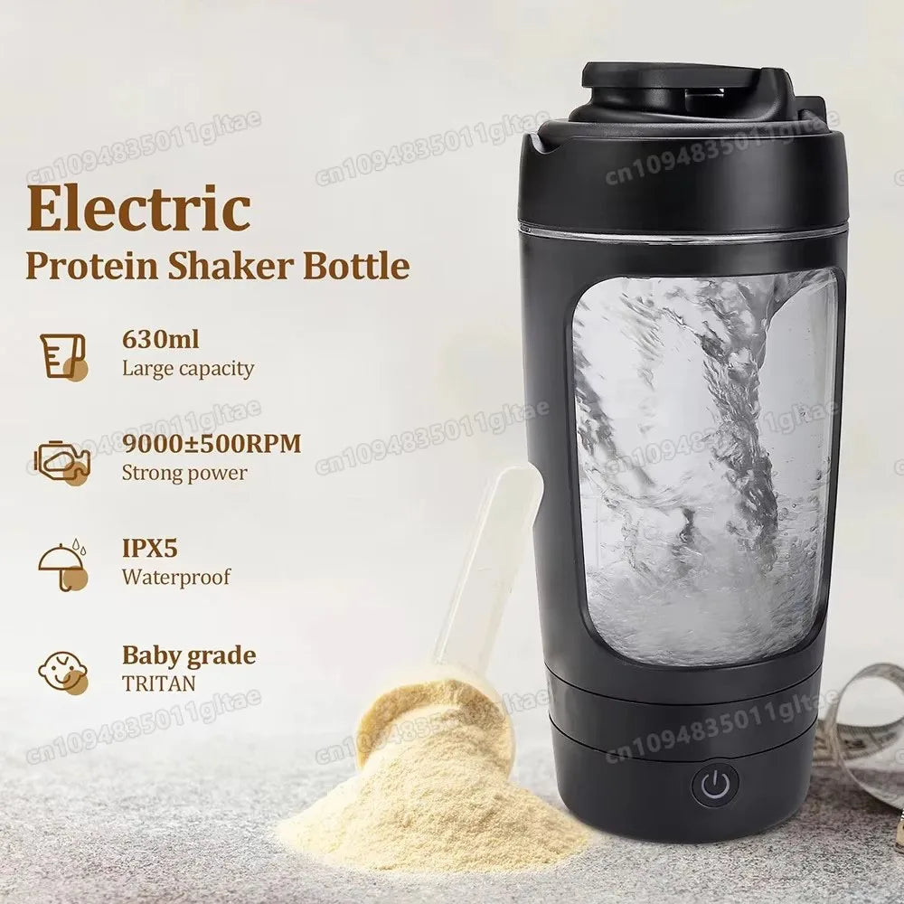 Electric Shaker Bottle Portable