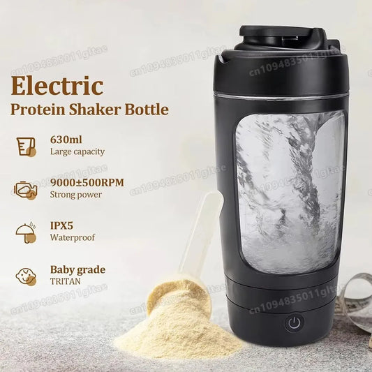 Electric Shaker Bottle Portable