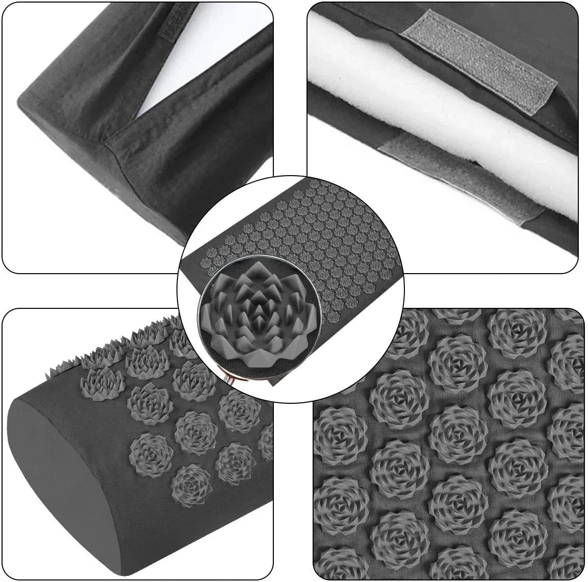 Lotus Spike Mat Acupuncture Massage Cushion