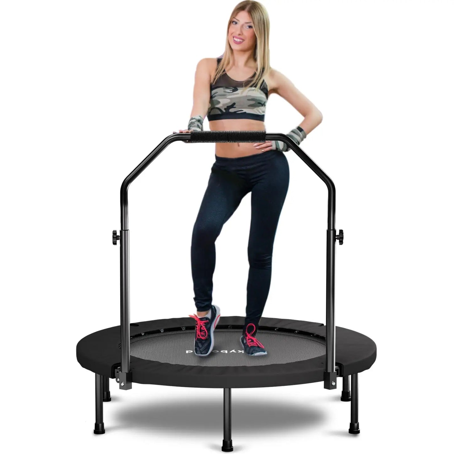 Rebounder Trampoline for Adults, foldable