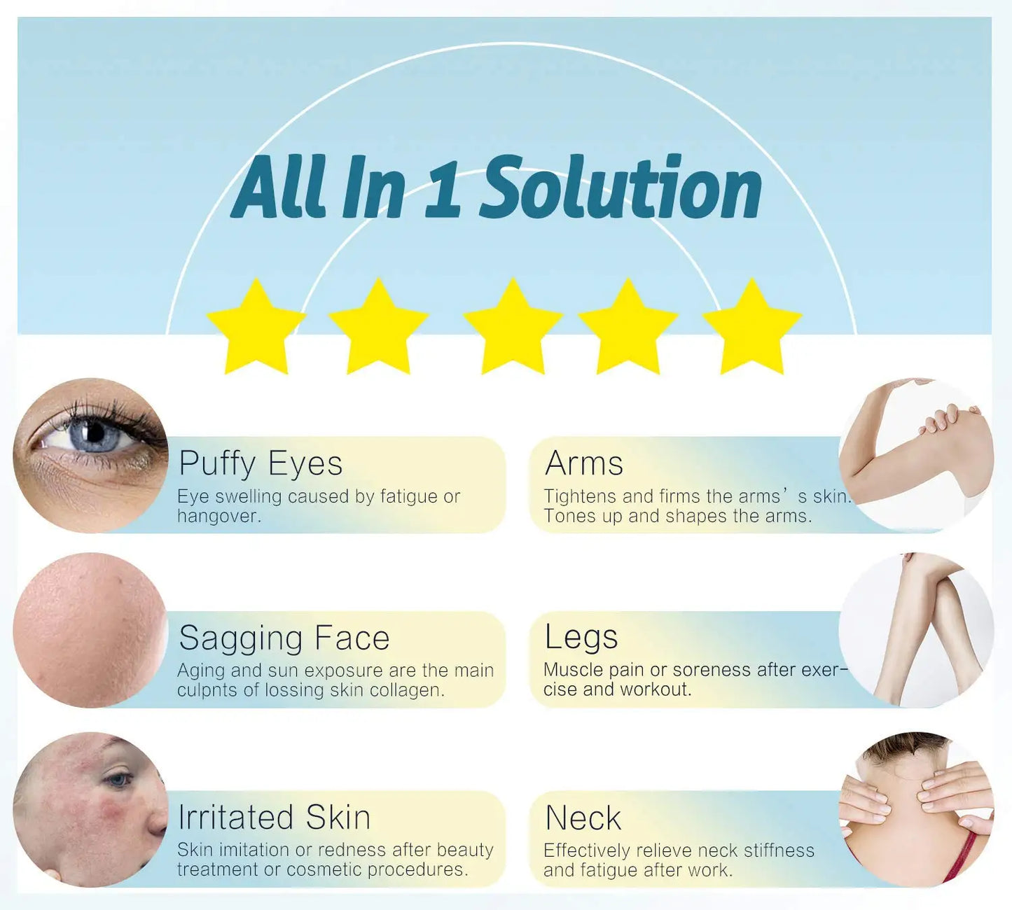 Ice Roller for Face and Eyes to Reduce Puffiness