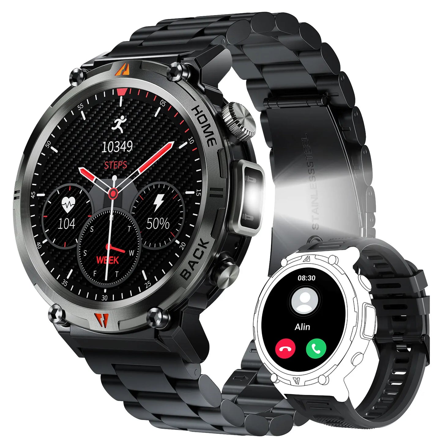 smartwatch for men Full Touch Screen
