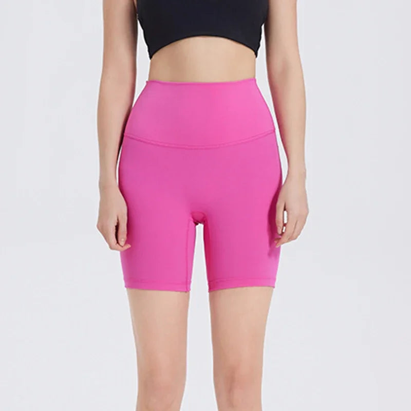 Women High Waist Yoga Shorts, Butt Lift for gym or running