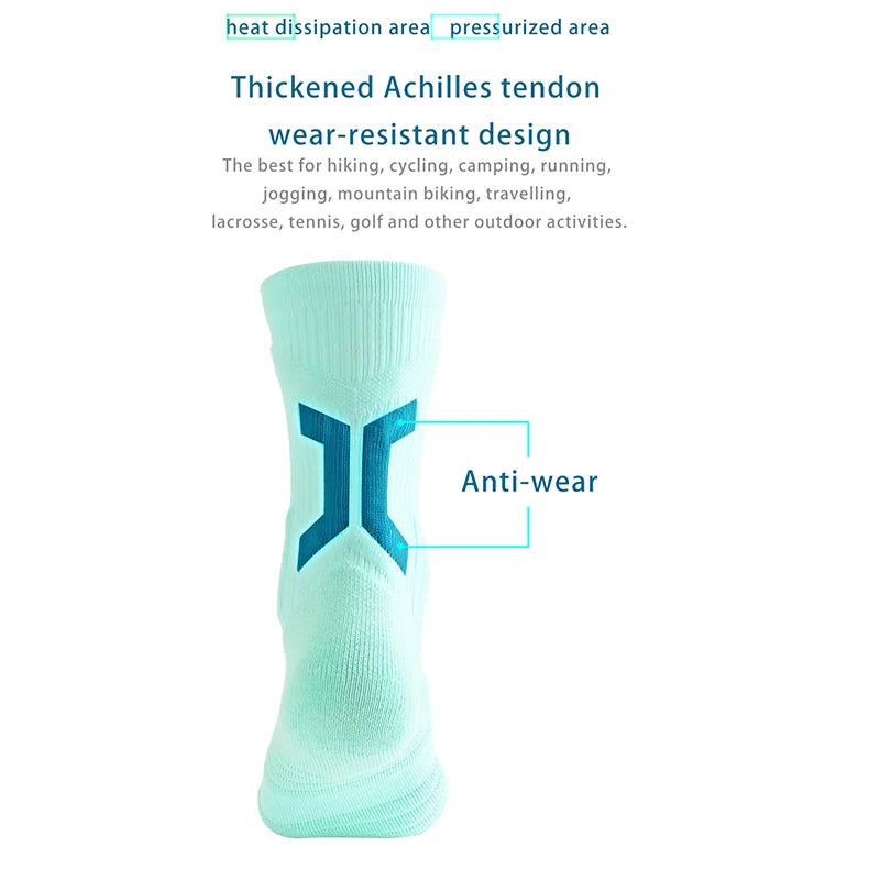 Sport Socks Mid Calf Length, Unisex