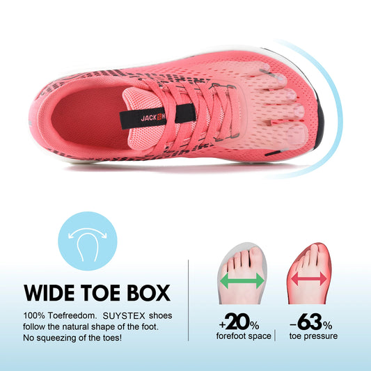 Wide Toe Box Shoes Women Arch Support Wide Sneakers