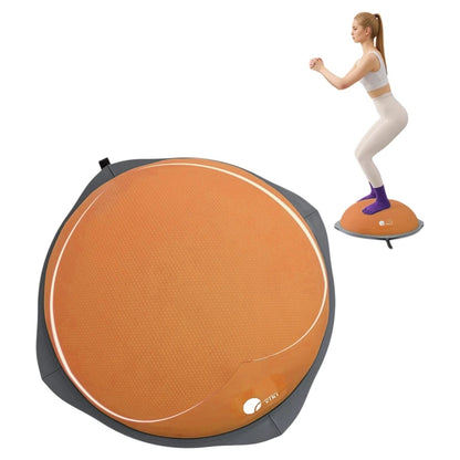 Balancing half ball trainer for core and stability/BOSU