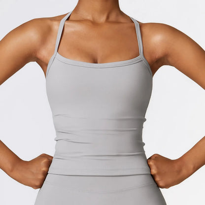 Women Cross Back Yoga Sports Bra