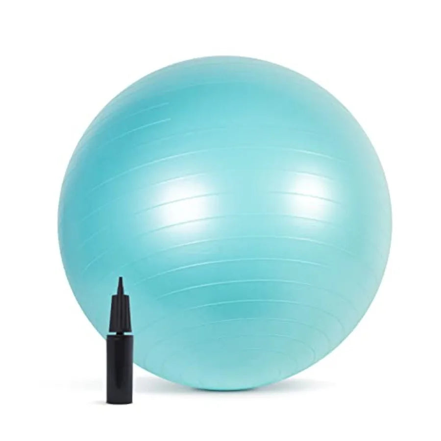 Fitness Stability Ball Exercise Ball, 65cm, Teal