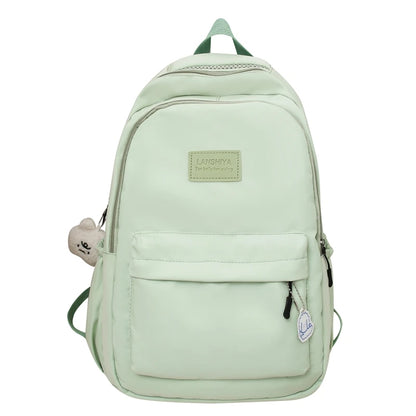 Large Capacity Solid Color Backpack