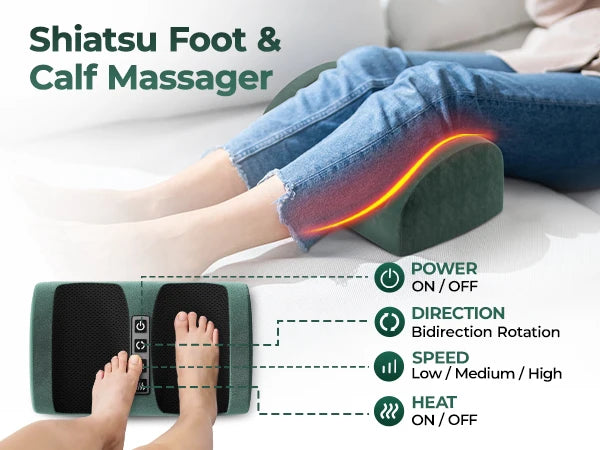 Full Body Massage Mat with Heat, Detachable Massager