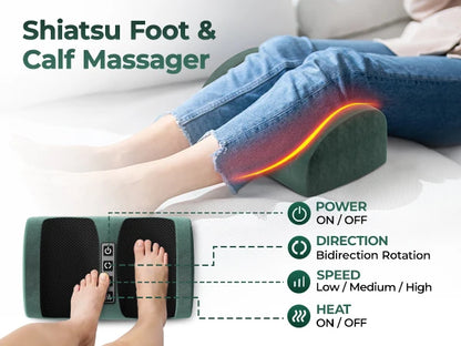 Full Body Massage Mat with Heat, Detachable Massager