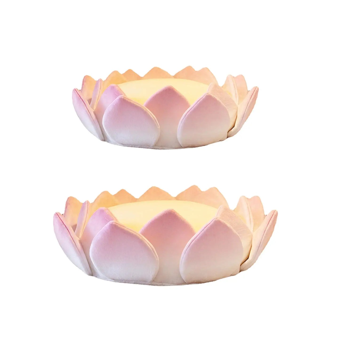 Lotus Flower Shaped Cushion Detachable