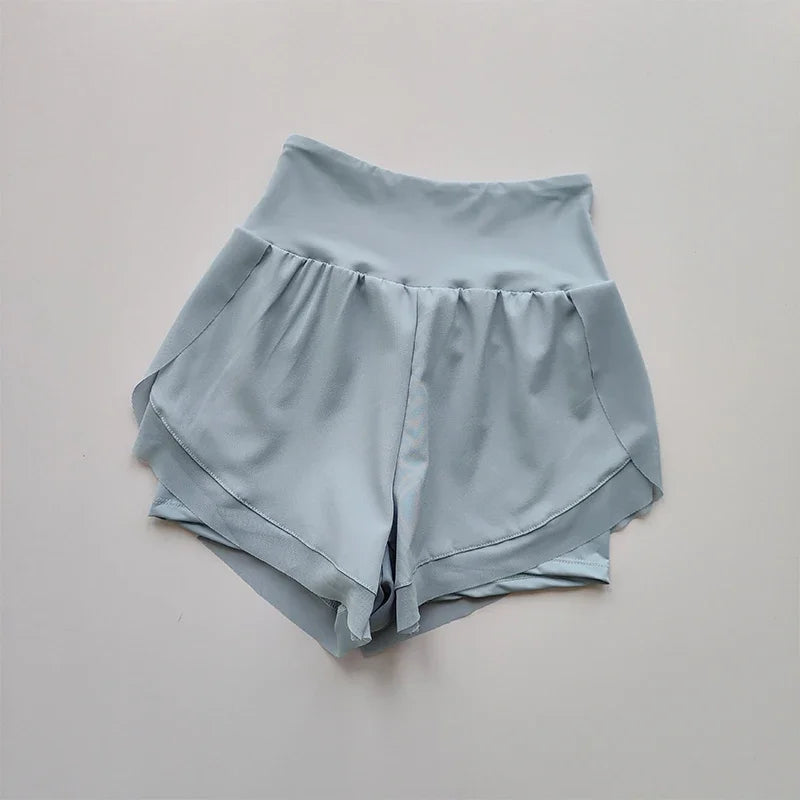 Women's Shorts Mesh 2 In 1 athletic Shorts