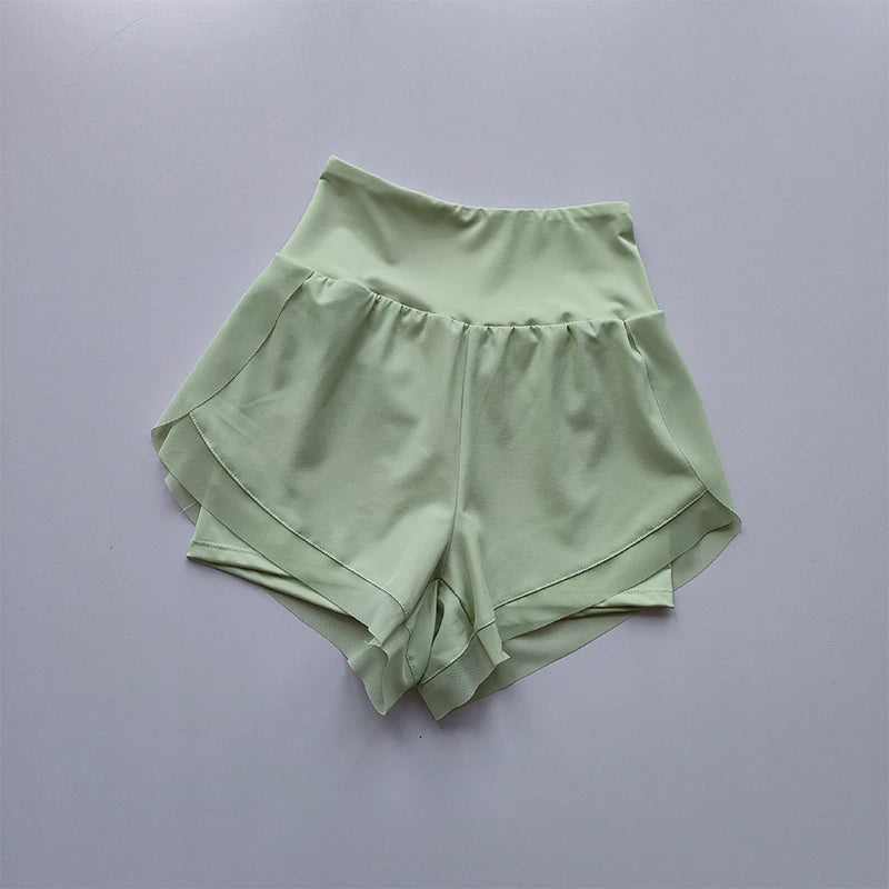 Women's Shorts Mesh 2 In 1 athletic Shorts