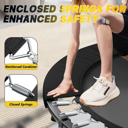 Rebounder Trampoline for Adults, foldable