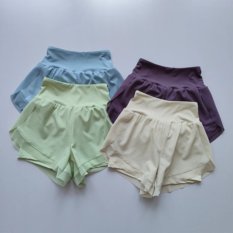 Women's Shorts Mesh 2 In 1 athletic Shorts