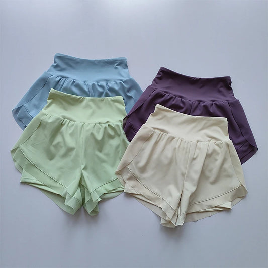 Women's Shorts Mesh 2 In 1 athletic Shorts