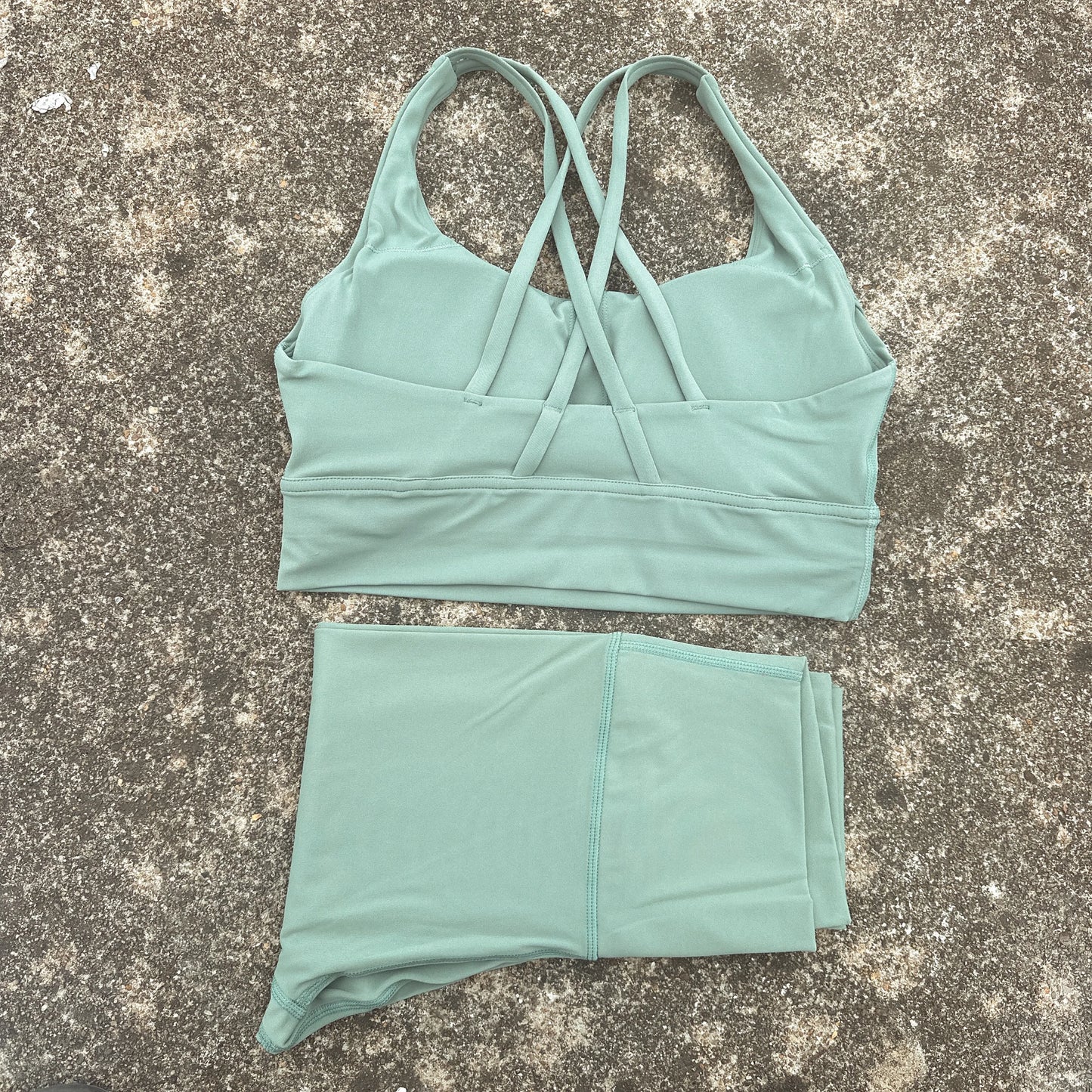 High Waist Yoga Legging set-2 pc