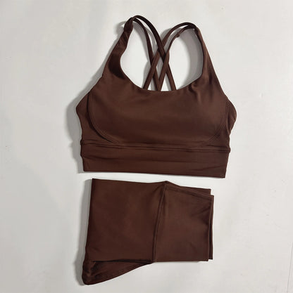High Waist Yoga Legging set-2 pc