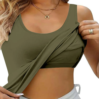 Women's Tank Tops With Built In Bra