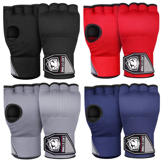 Boxing Hand Wrap Gloves Adjustable Half Finger