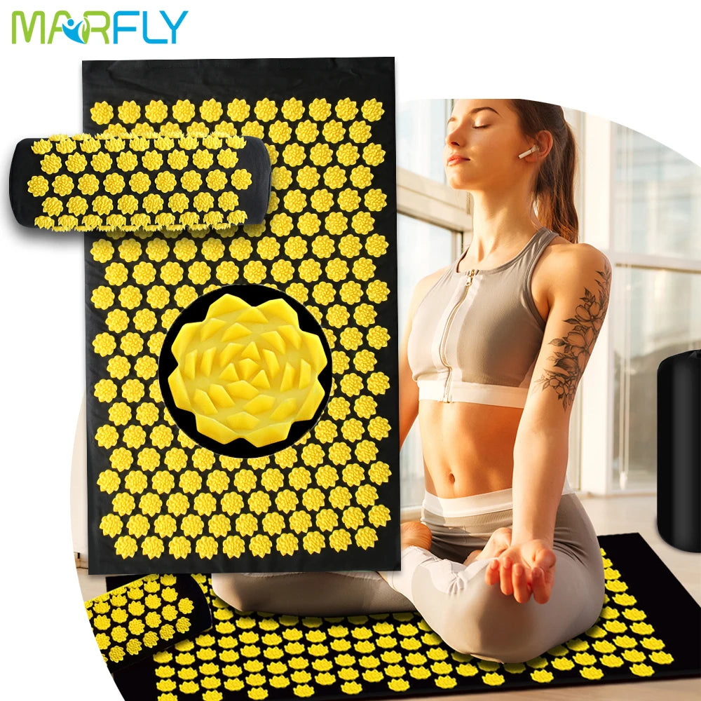 Lotus Spike Mat Acupuncture Massage Cushion