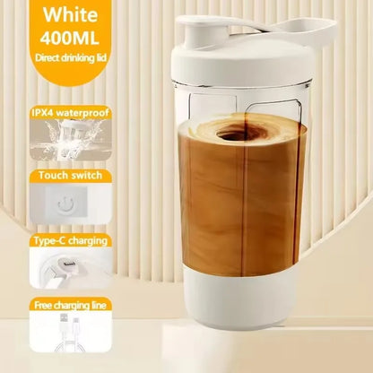 Electric Shaker Bottle Portable