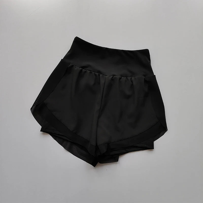 Women's Shorts Mesh 2 In 1 athletic Shorts