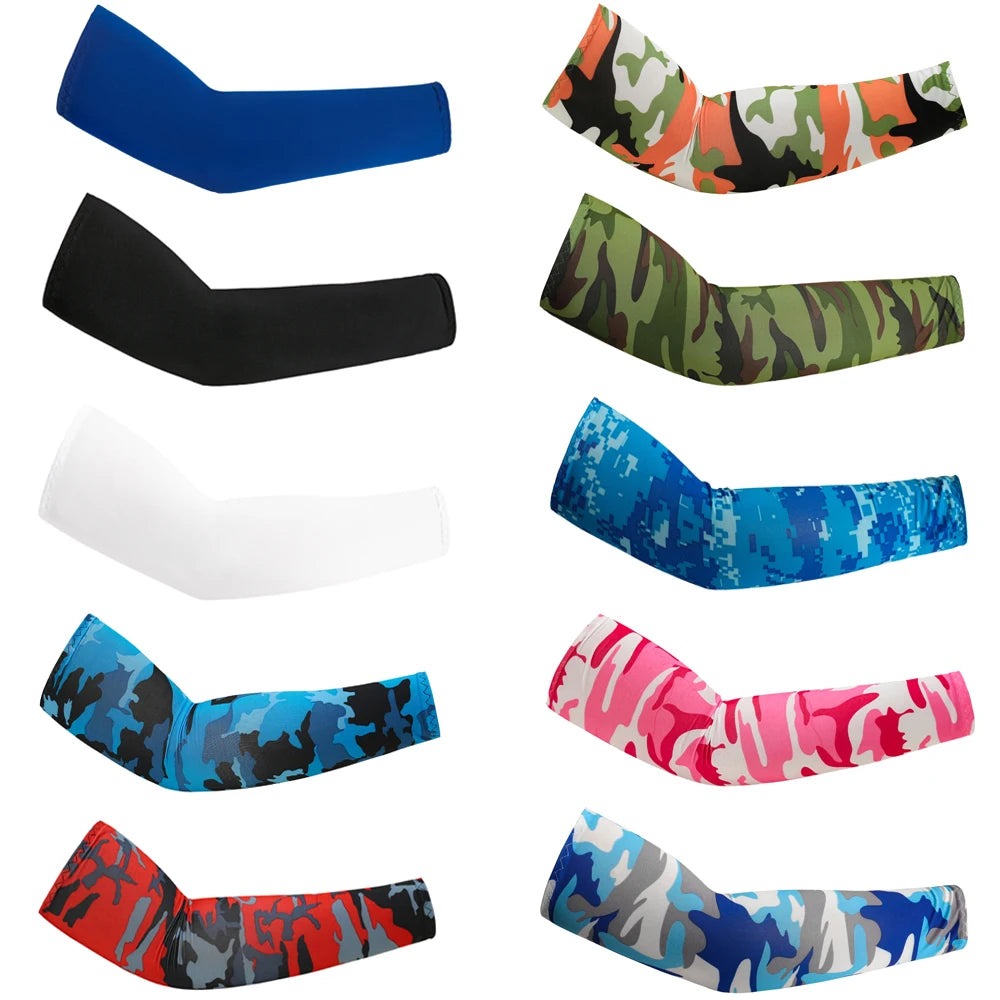 2Pcs Unisex Cooling Arm Sleeves Cover