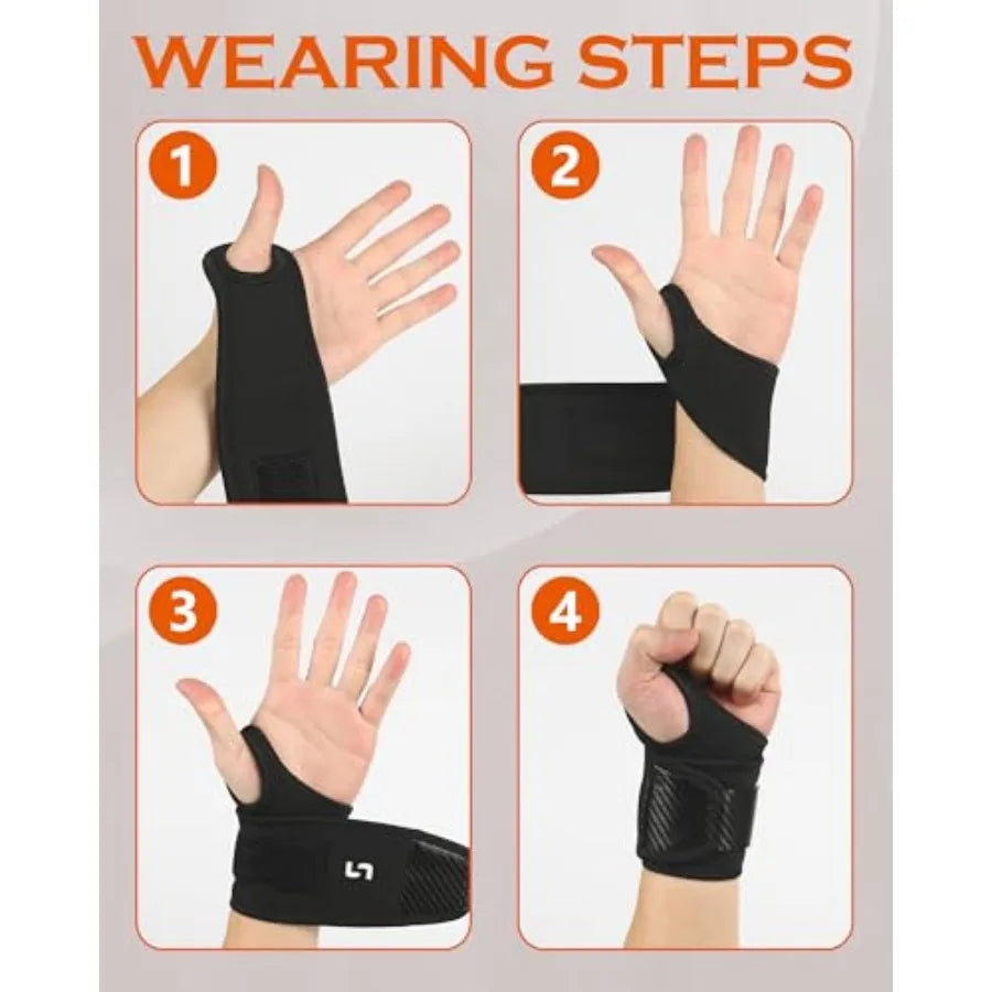 Weight Lifting Wrist Straps for Fitness Training