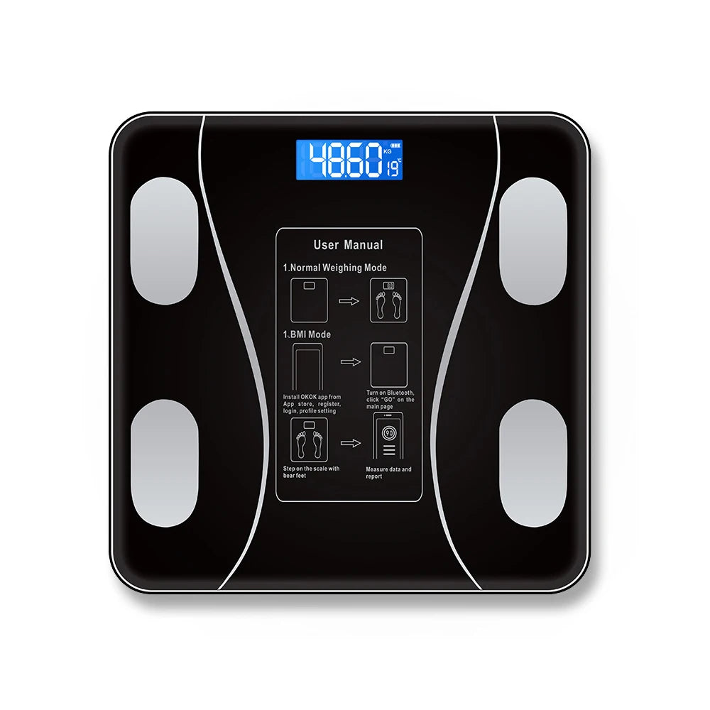 Body Fat Scale Smart Wireless Composition Analyzer