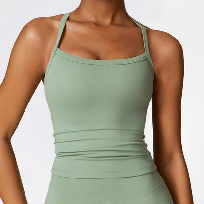 Women Cross Back Yoga Sports Bra