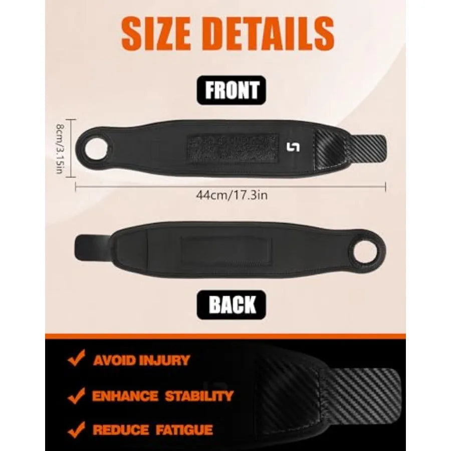 Weight Lifting Wrist Straps for Fitness Training