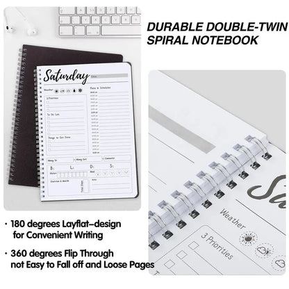 Work Planner with SelfCare for Organizing Meals, Water