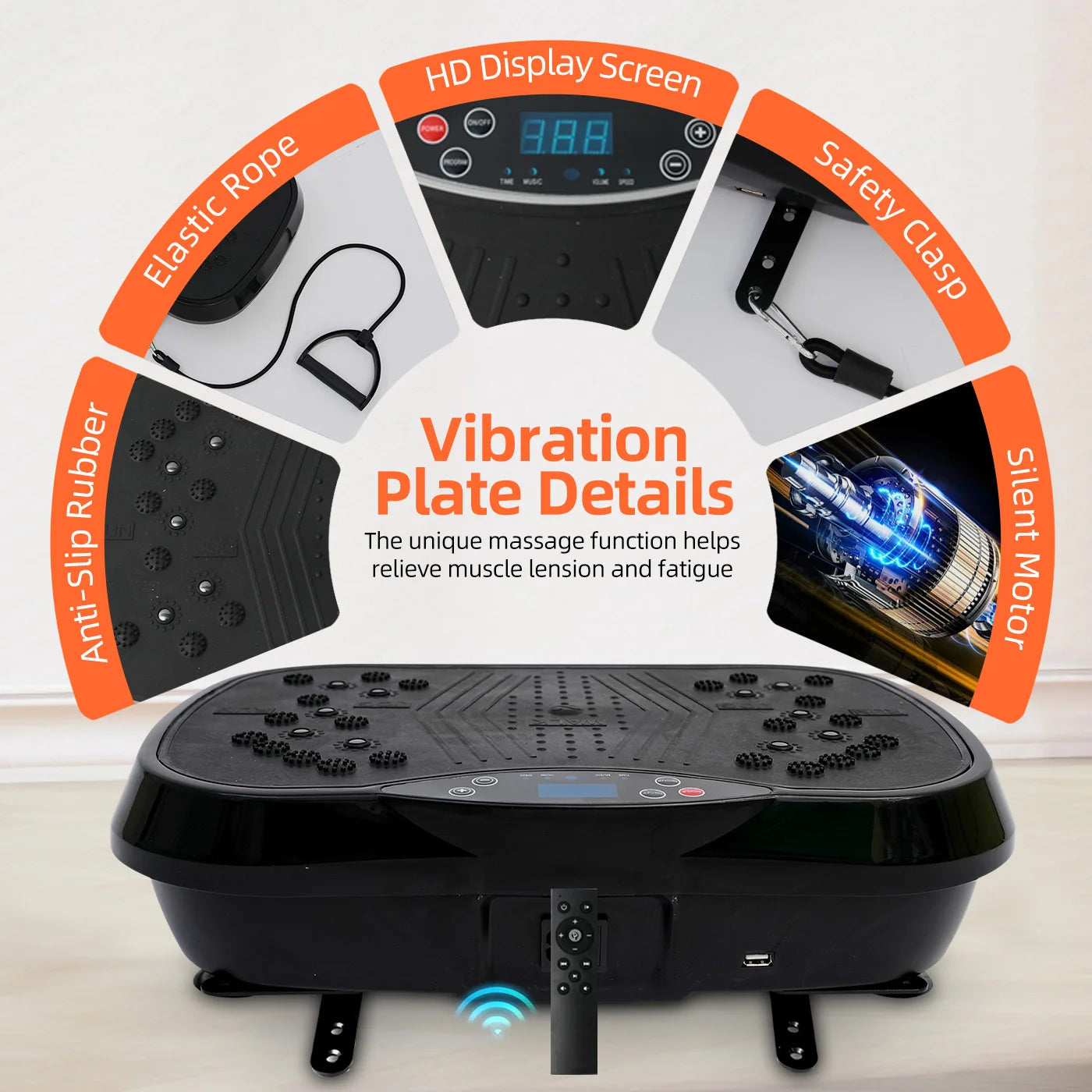 Vibration Plate Machine Portable Fat-Burning