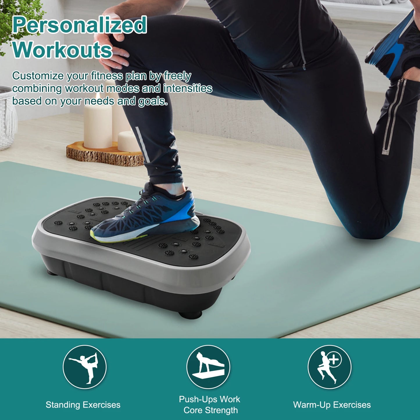 Vibration Plate Machine Portable Fat-Burning