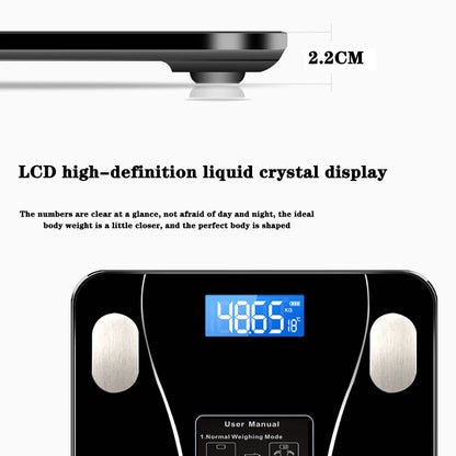 Body Fat Scale Smart Wireless Composition Analyzer