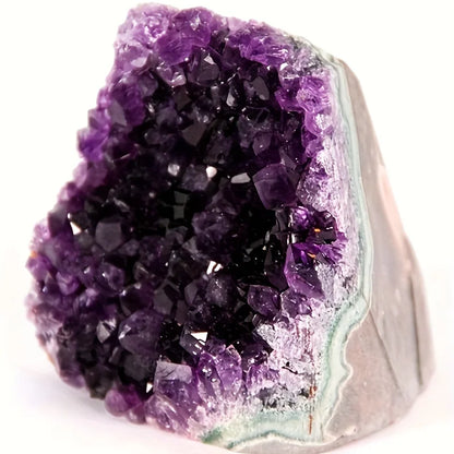 Natural Purple Amethyst Cluster Gemstone