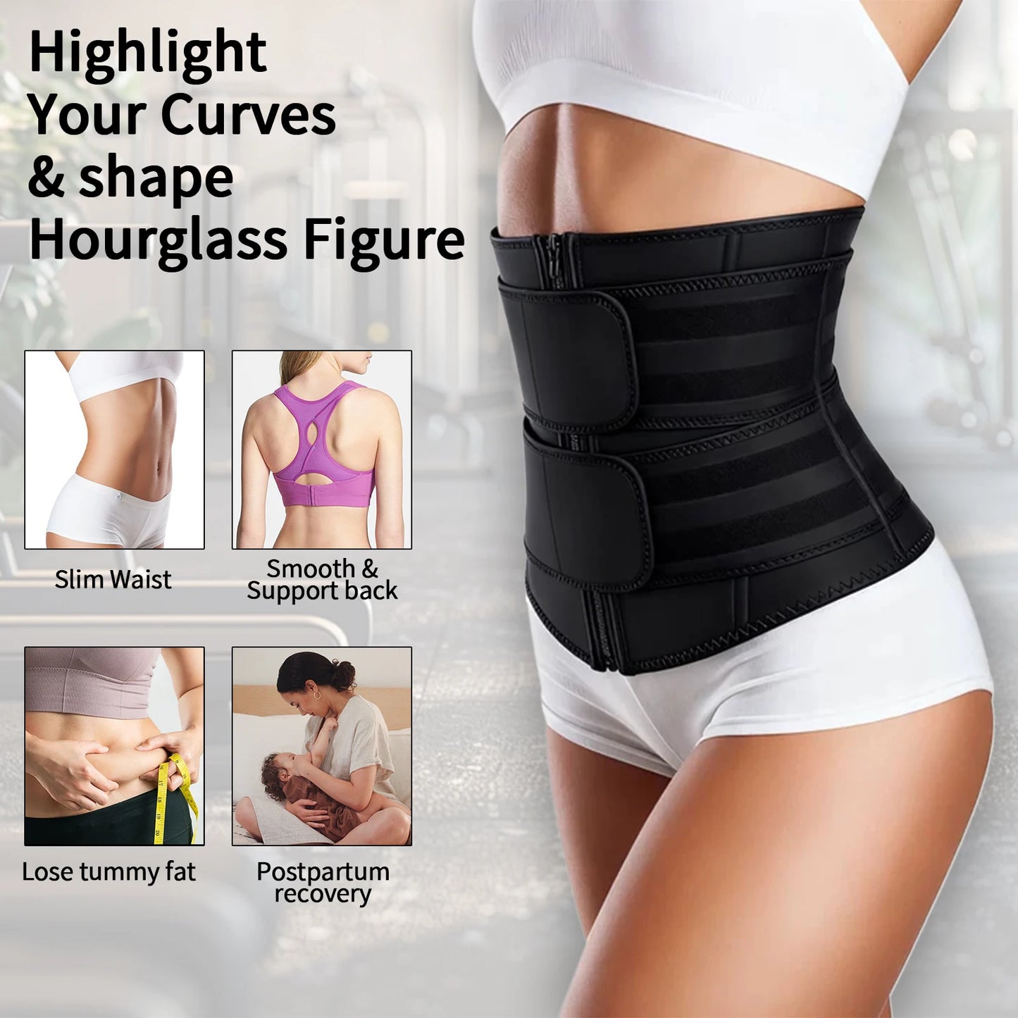 Adjustable Waist Trainer for Women