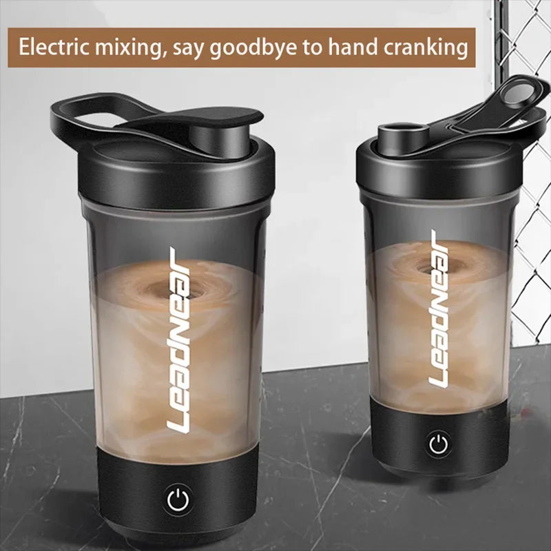 Electric Shaker Bottle Portable