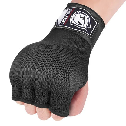 Boxing Hand Wrap Gloves Adjustable Half Finger