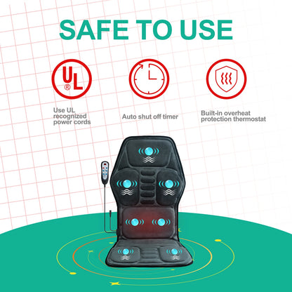 Massage Seat Cushion With Heating, Full Body massage